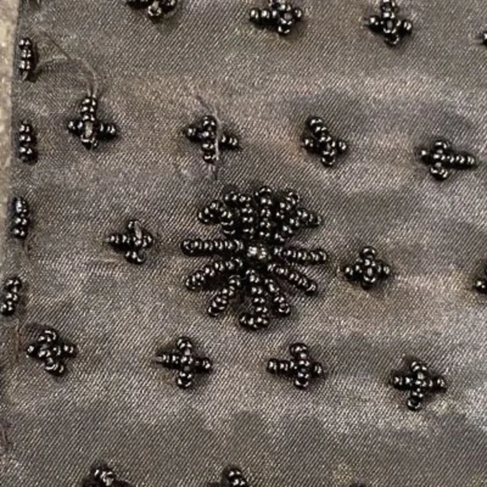 Black Beaded Evening Bag Clutch Coin Purse Hong Kong